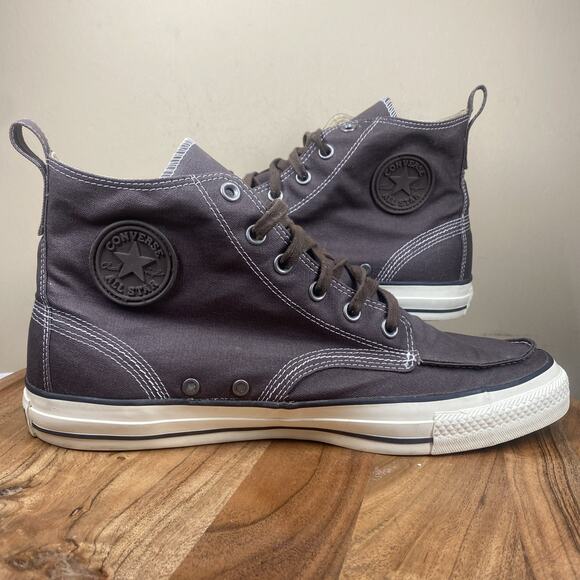 Converse Chuck Taylor All Star Mens Brown White Size 13 High Top Shoes 125652C - Picture 1 of 10